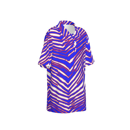 Buffalo Bills Zubaz Teenage Polo Collar Jersey