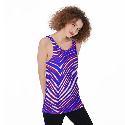 Buffalo Bills Zubaz Women's Tank Top
