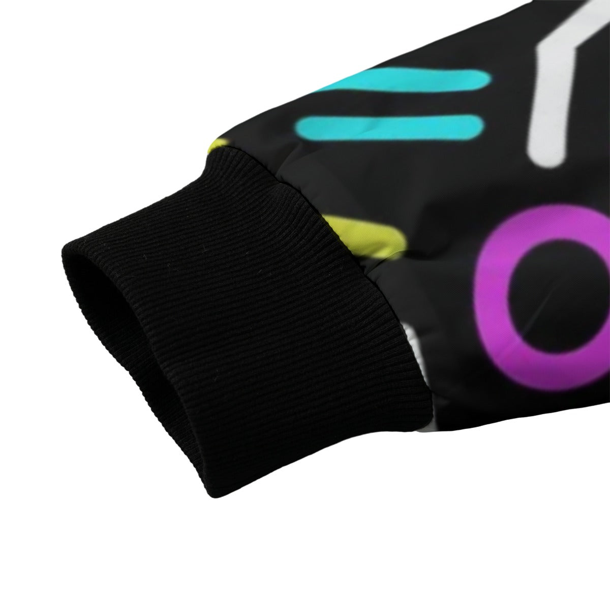 Urban Legend 90s Street Art and Retro Rhythm – 80s Fleece Bomber Jacket