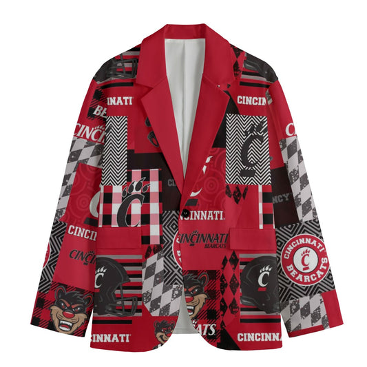 Cincinnati - Bearcats Game Day Flat Lapel Collar Blazer