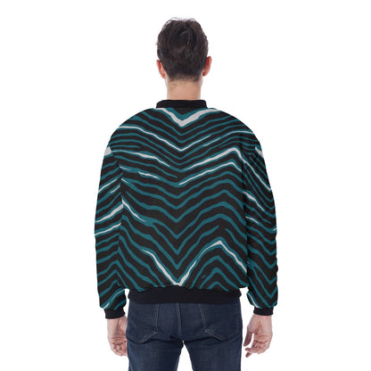 Philadelphia Football Game Day All-Over Print Men's Bomber Jacket With Sleeve Pocket