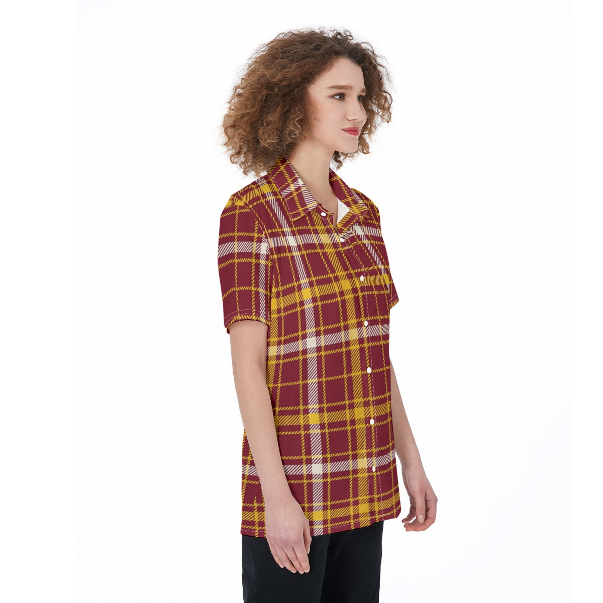 Minnesota Tartan Plaid Golden Gophers Women's Shirt