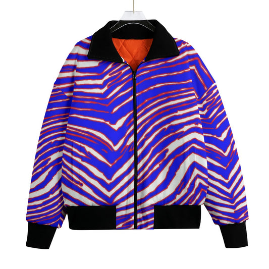 Buffalo Bills Zubaz Unisex Knitted Fleece Lapel Outwear