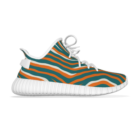 Miami Football Game Day All-Over Print Men's Coconut Shoes