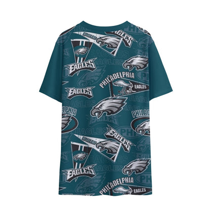 Philadelphia Football Game Day All-Over Print Kid's V-neck T-shirt