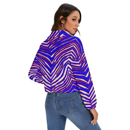 Buffalo Bills Zubaz Women's Zip Jacket