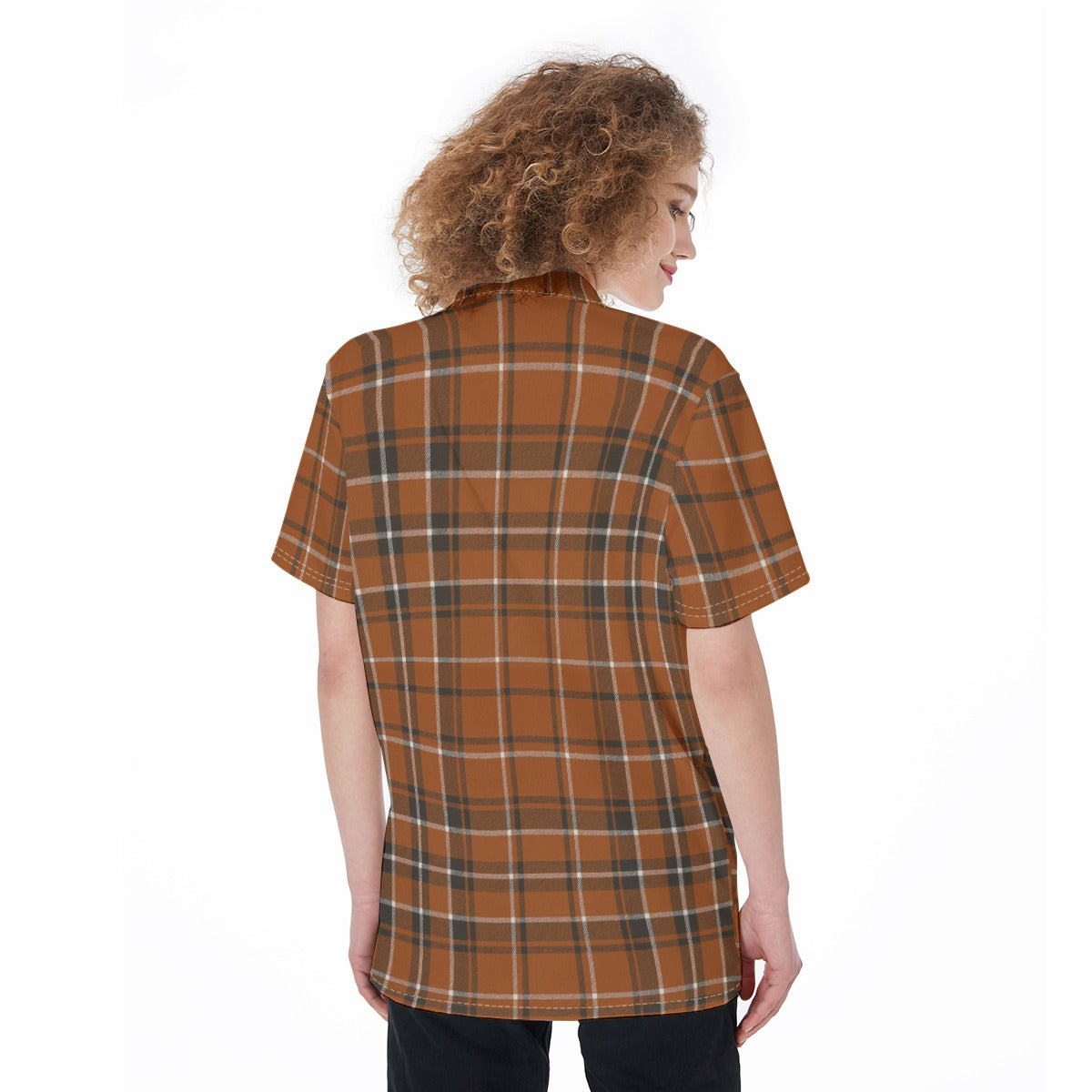Texas at Austin Tartan plaid Longhorns Women's Shirt