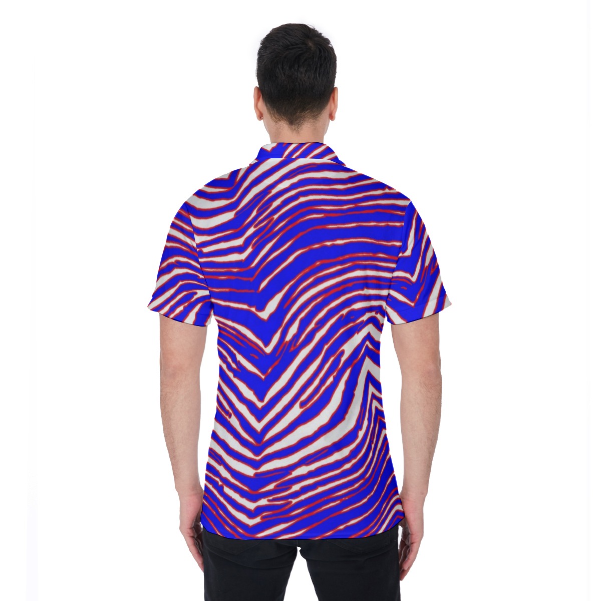 Buffalo Bills Zubaz Men's Polo Shirt