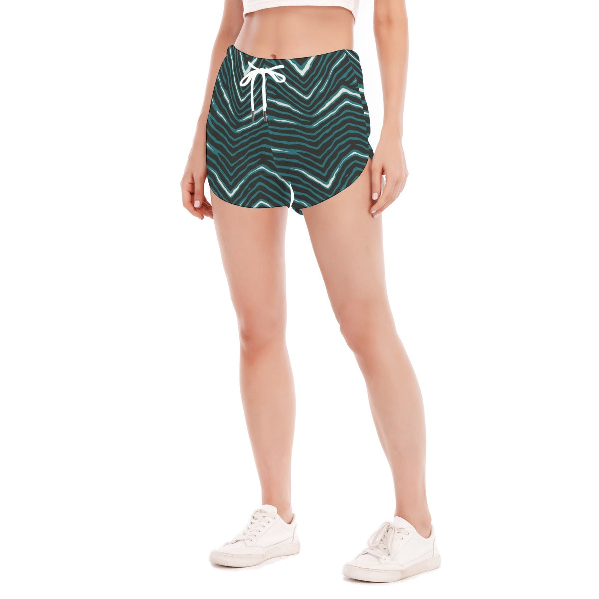 Philadelphia Football Game Day All-Over Print Women's Side Split Running Pants
