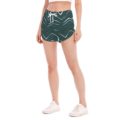 Philadelphia Football Game Day All-Over Print Women's Side Split Running Pants