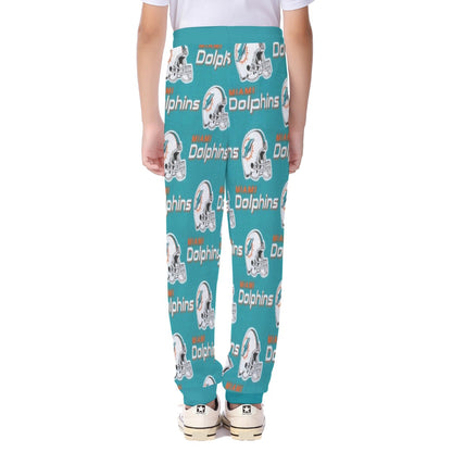 Miami Football Game Day All-Over Print Kid's Casual Pants
