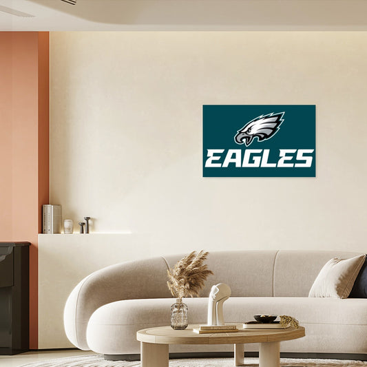 Philadelphia Football Game Day Framed Single-Piece Mural For The USA 3:2