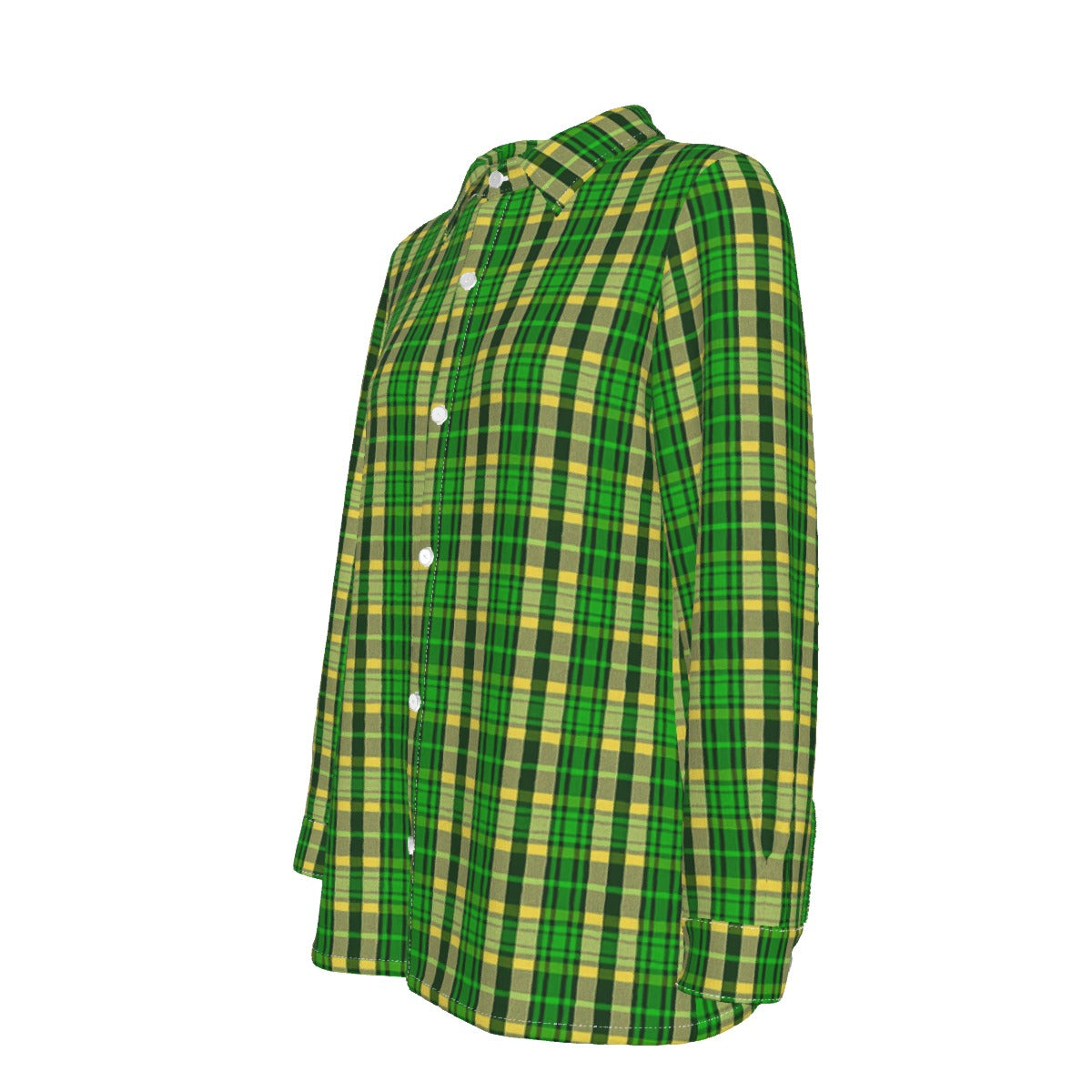 Oregon Tartan Plaid Ducks Women's Elastic-Back Shirt