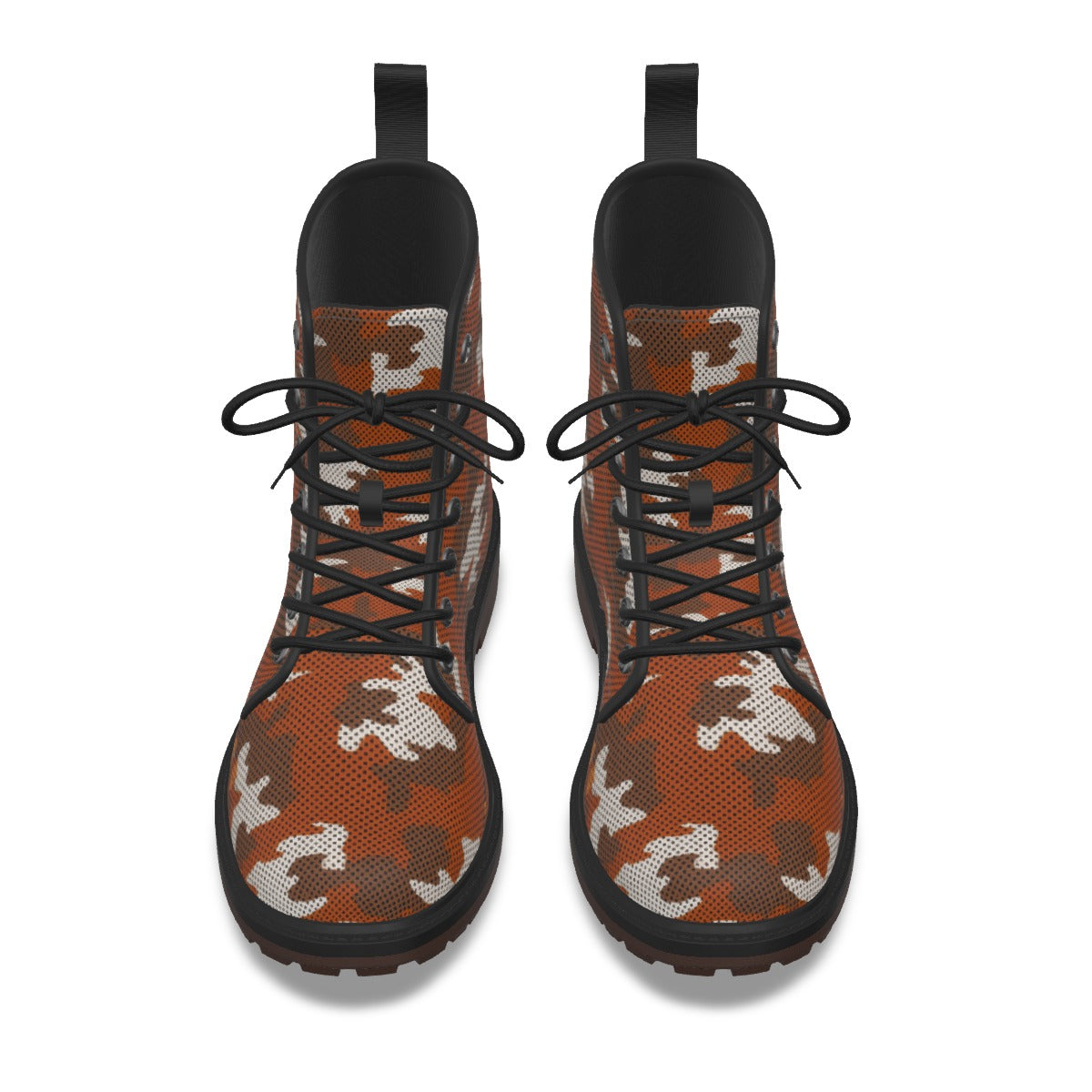 Urban Legend Texas at Austin Burnt Orange and White Camo Martin Short Boots – Longhorns-Inspired Str