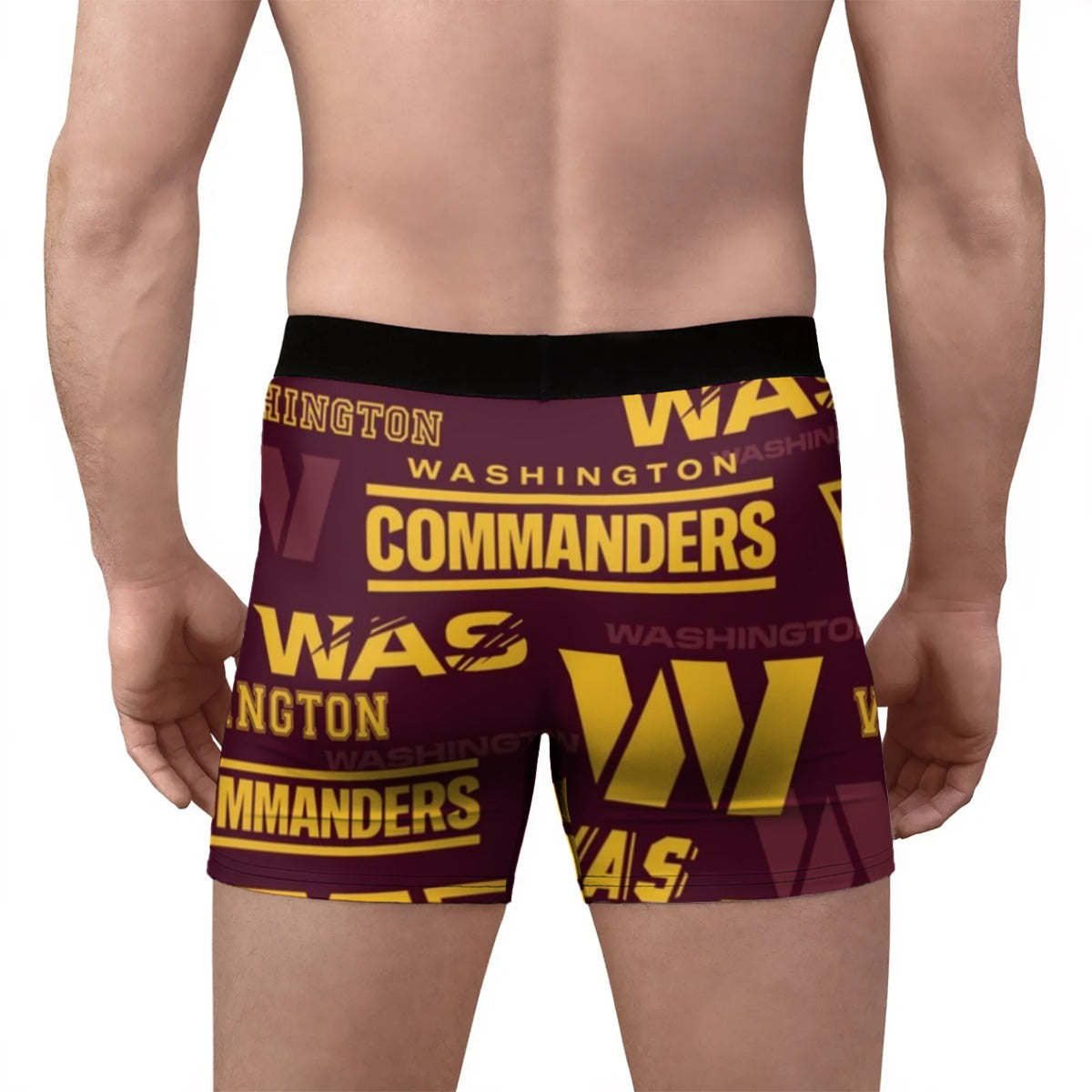 Washington Commanders Men's Stretch Boxer Briefs