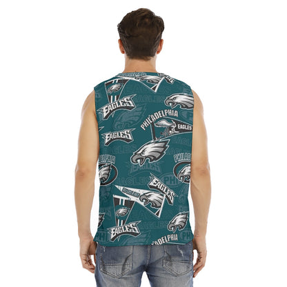 Philadelphia Football Game Day All-Over Print Men's O-neck Tank Top