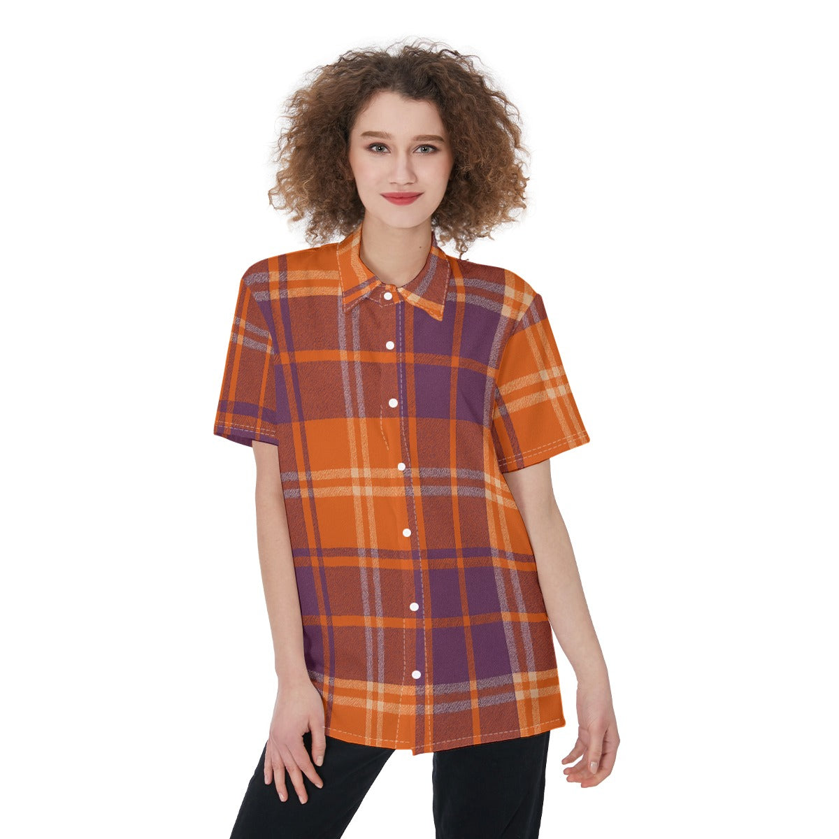 Clemson - Tigers tartan plaid Women's Shirt