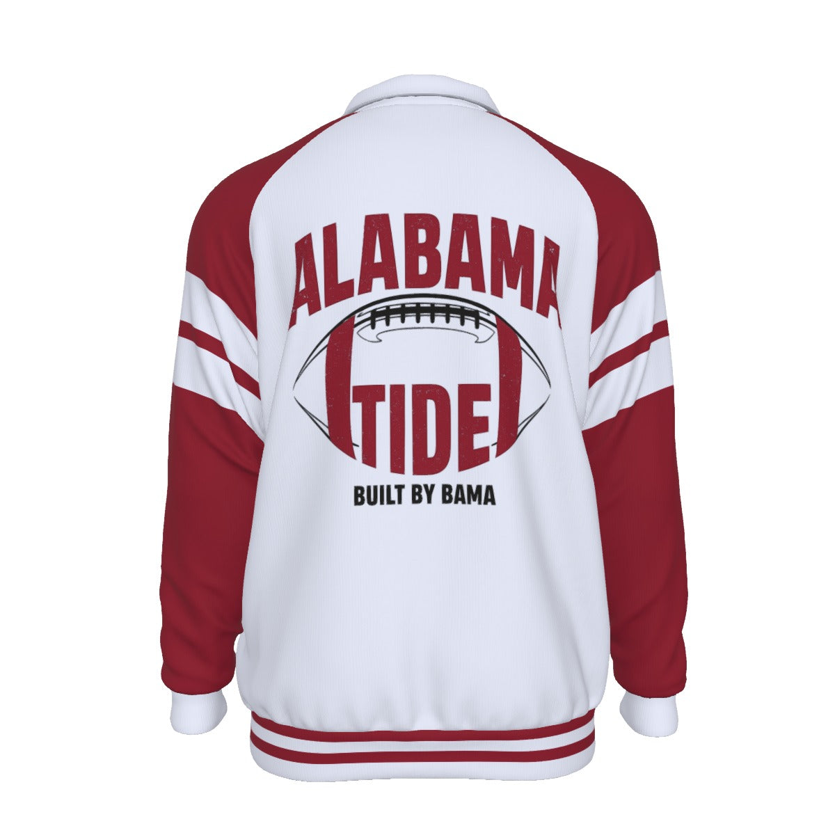 Alabama Tide Crimson fans Unisex Stand Collar Jacket