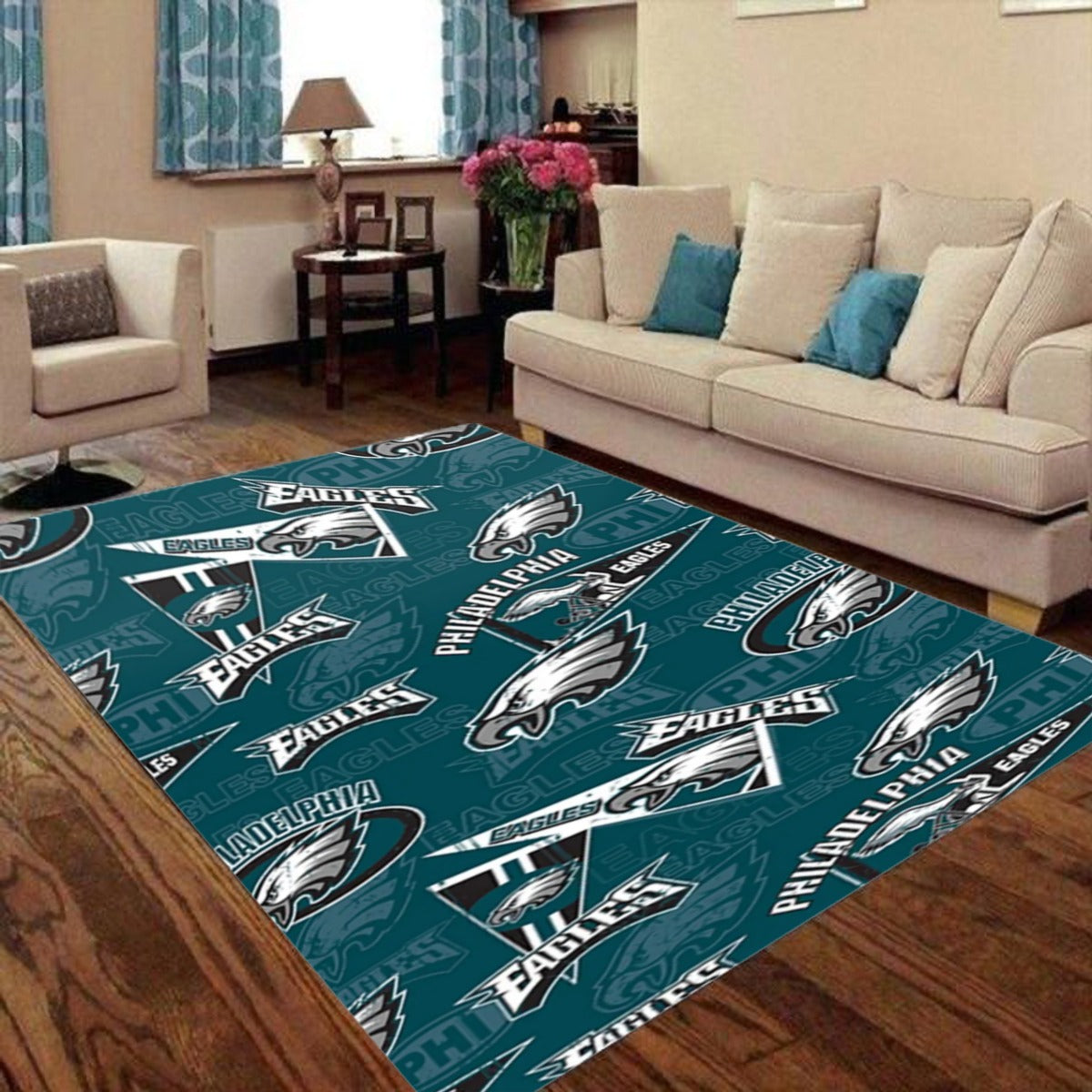 Philadelphia Football Game Day Foldable Rectangular Floor Mat