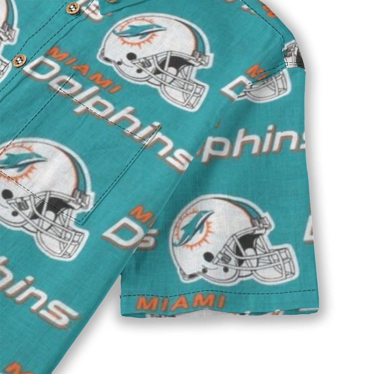 Miami Football Game Day All-Over Print Children's Shirt With Pocket | 125GSM Cotton