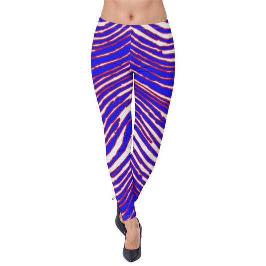Buffalo Bills Zubaz Women's High-Stretch Cotton Leggings