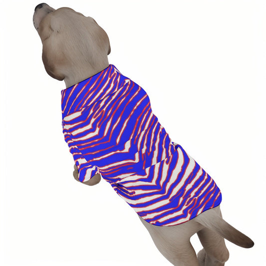Buffalo Bills Zubaz Pet‘s Hawaiian Shirt