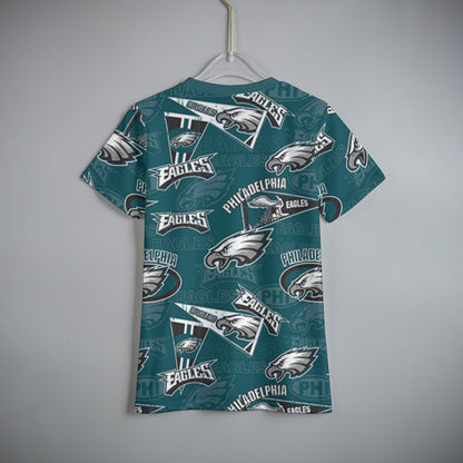 Philadelphia Football Game Day All-Over Print Kid's T-Shirt