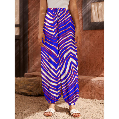 Buffalo Bills Zubaz Women's Carrot Pants with Pockets