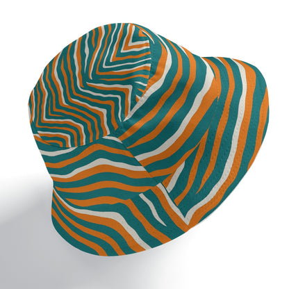 Miami Football Game Day Double-Side Printing Bucket Hat
