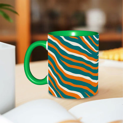 Miami Football Game Day 11oz Double Color Mug For the USA