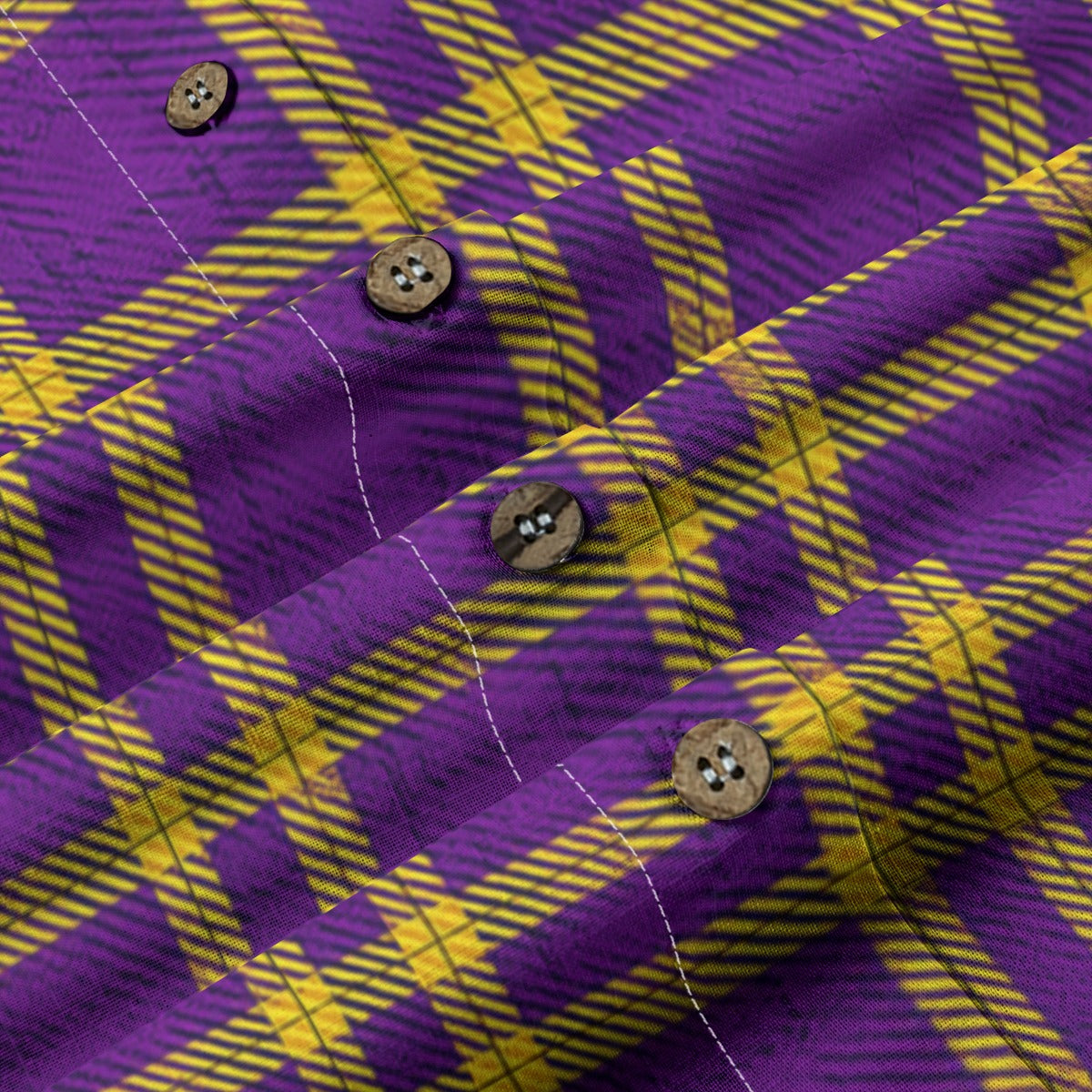 Louisiana Tartan Laid Tigers Lsu Women's Shirt | 125GSM Cotton