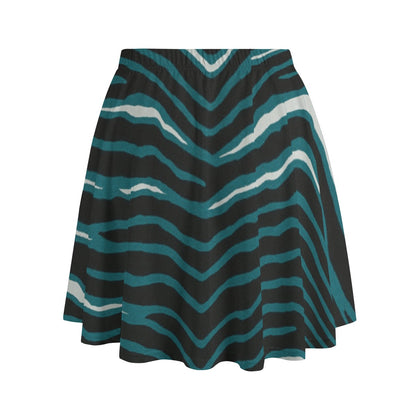 Philadelphia Football Game Day All-Over Print  Women's Bazyrey Skirts With pocket