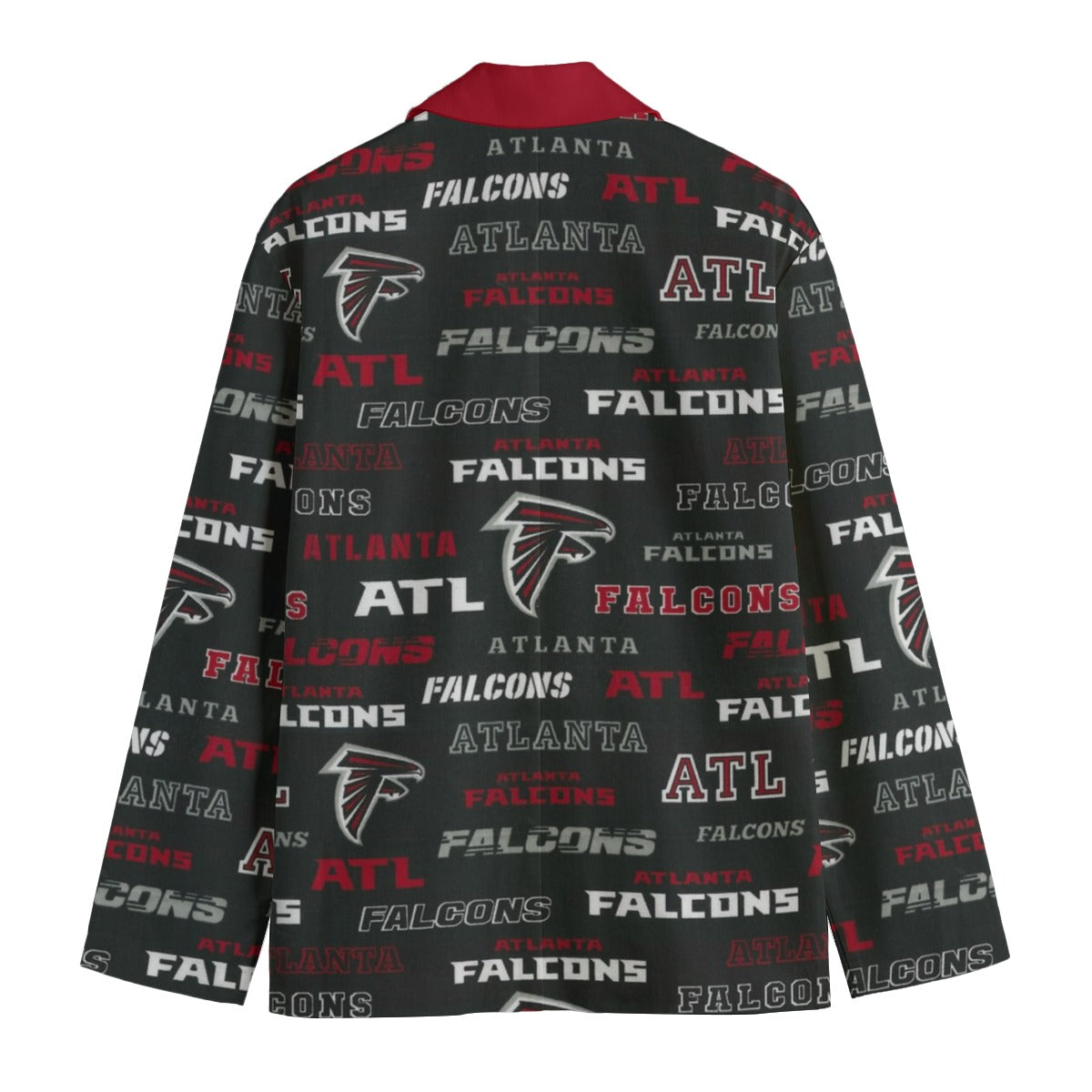 Atlanta Falcons suit Flat Lapel Collar Blazer