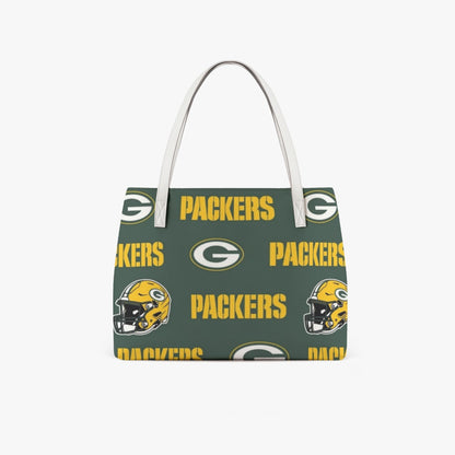 Green Bay Football Game Day Stylish PU Leather Tote Bag
