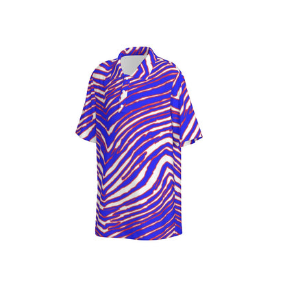 Buffalo Bills Zubaz Teenage Polo Collar Jersey