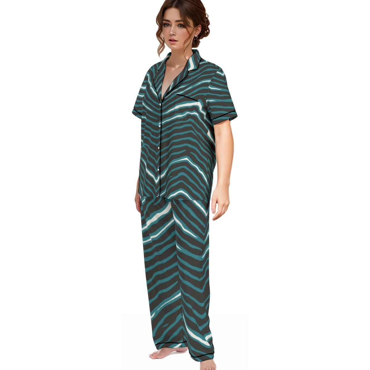 Philadelphia Football Game Day All-over print Women'S Trousers Pajamas Set