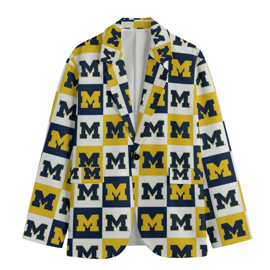 Michigan - Wolverines Collar Blazer