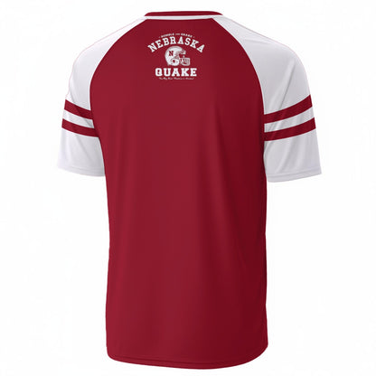 Nebraska Lincoln Cornhuskers V-Neck Short Sleeve T-Shirt