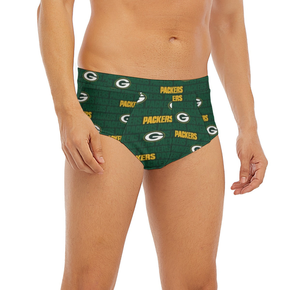 Green Bay Football Game Day All-Over Print Men's Triangle Low-rise Underwear