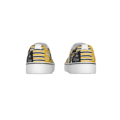 Pittsburgh Steelers Women's Slip On Sneakers