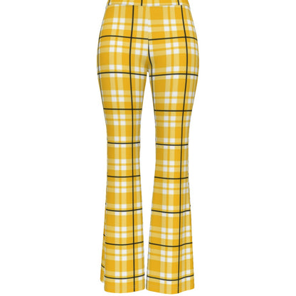 All-Over Print Women's Skinny Flare Pants