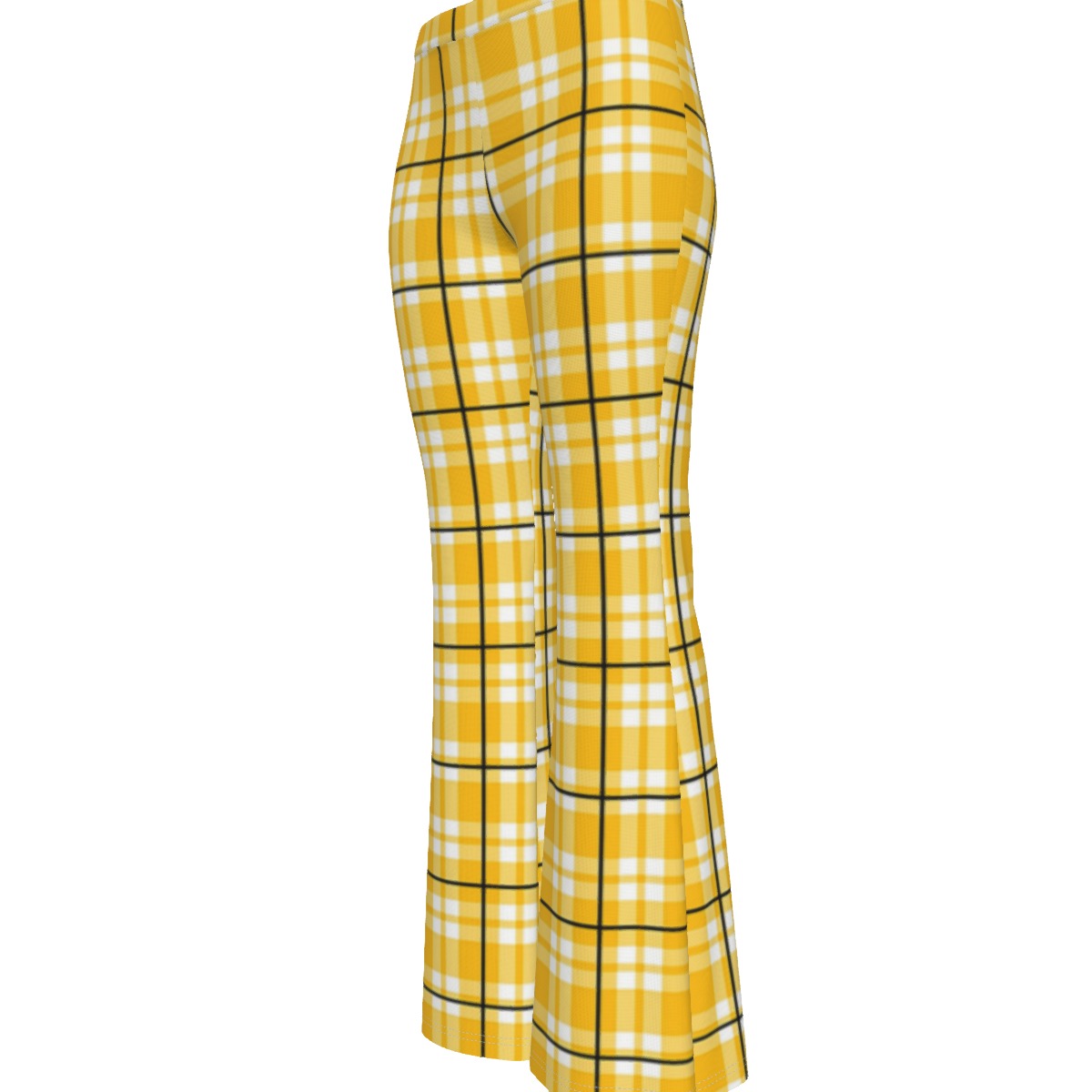 All-Over Print Women's Skinny Flare Pants