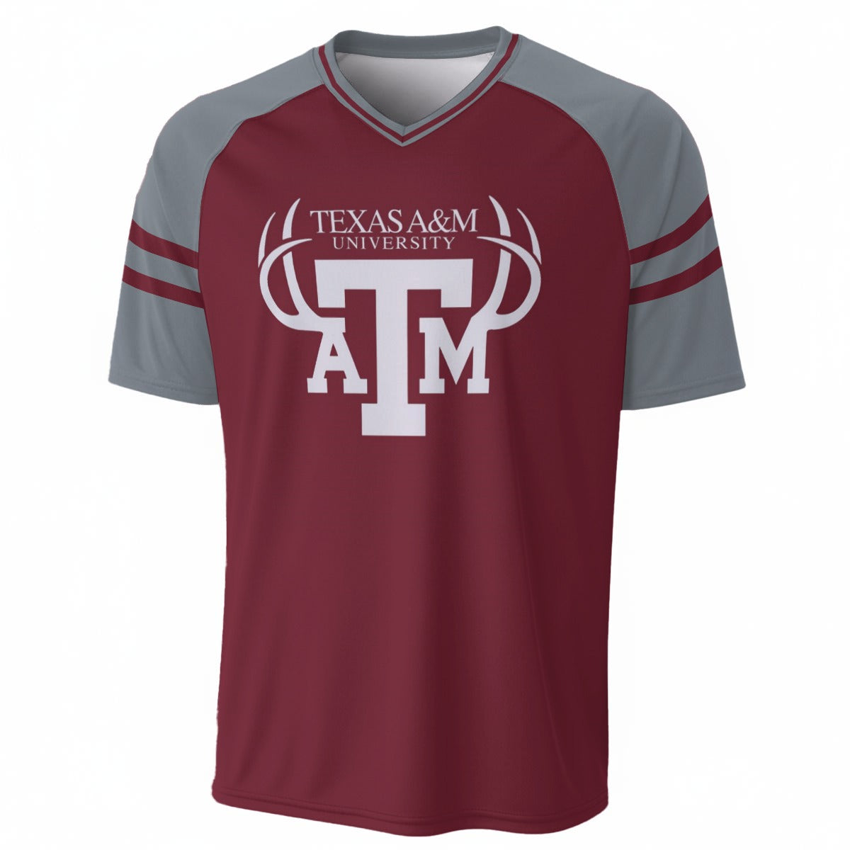 Texas A&M Aggies V-Neck Short Sleeve T-Shirt