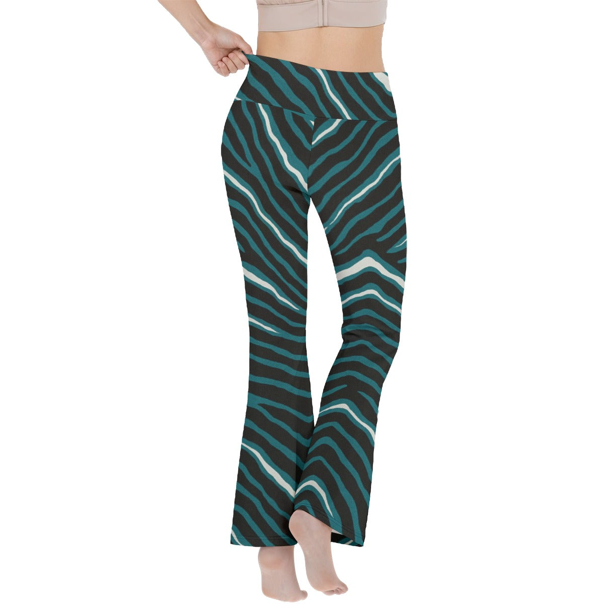 Philadelphia Football Game Day All-Over Print Women's Reversible High-Waisted Yoga Pants