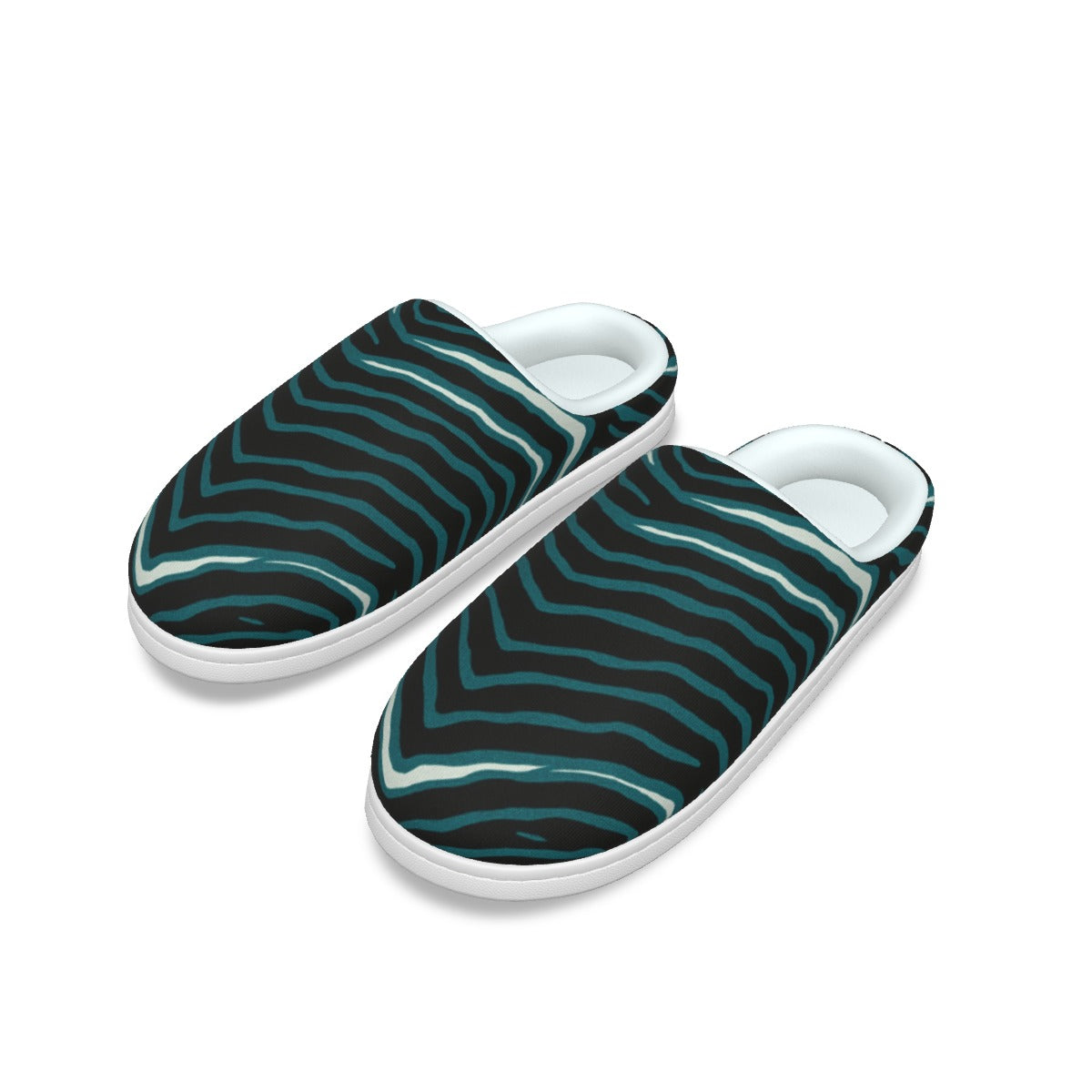 Philadelphia Football Game Day All-Over Print Men's Plush Slippers