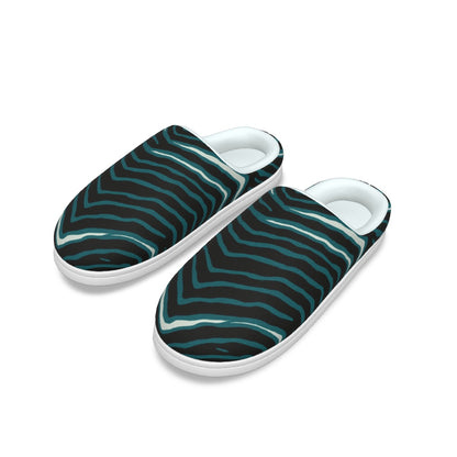 Philadelphia Football Game Day All-Over Print Men's Plush Slippers
