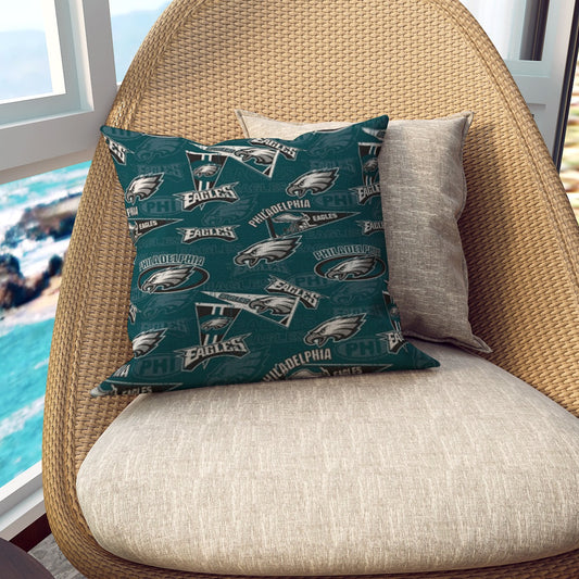 Philadelphia Football Game Day All-Over Print Pillowcase | Flax