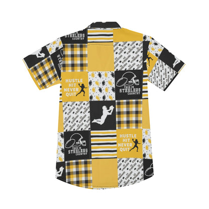 All-Over Print Men's Deep V-neck Short Sleeve T-shirt