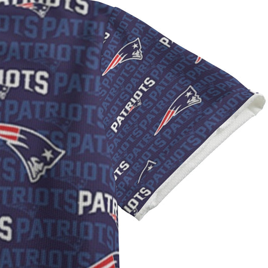 New England Football Game Day All-Over Print Unisex Shirt With Folding Sleeve