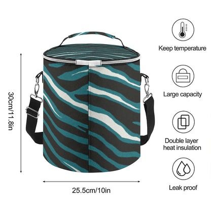 Philadelphia Football Game Day Insulated Cylinder Cooler Bag